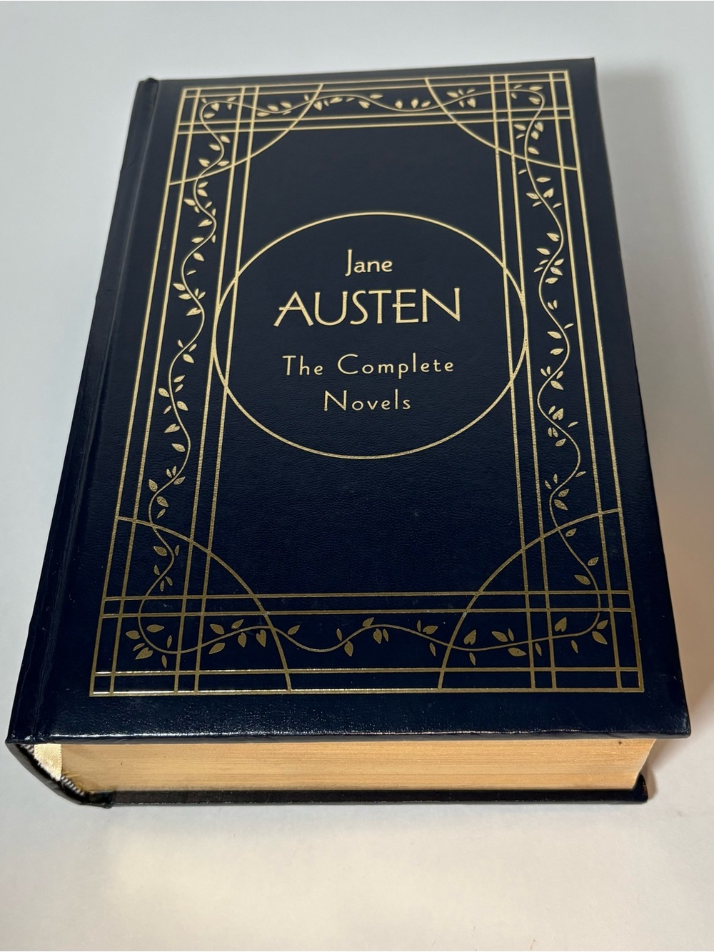 Jane Austen The Complete Novels Gramercy Books Hardcover - Gold Gilded Edges